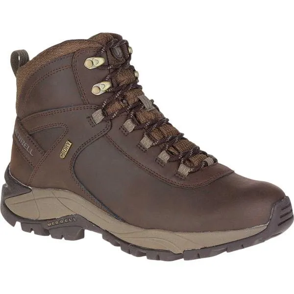 נעלי מירל עמידות במים לגברים Merrell J311539 VEGO MID LTHR WTPF Brown