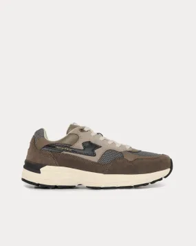 Amiel S-Strike Suede Mix Grey Low Top Sneakers