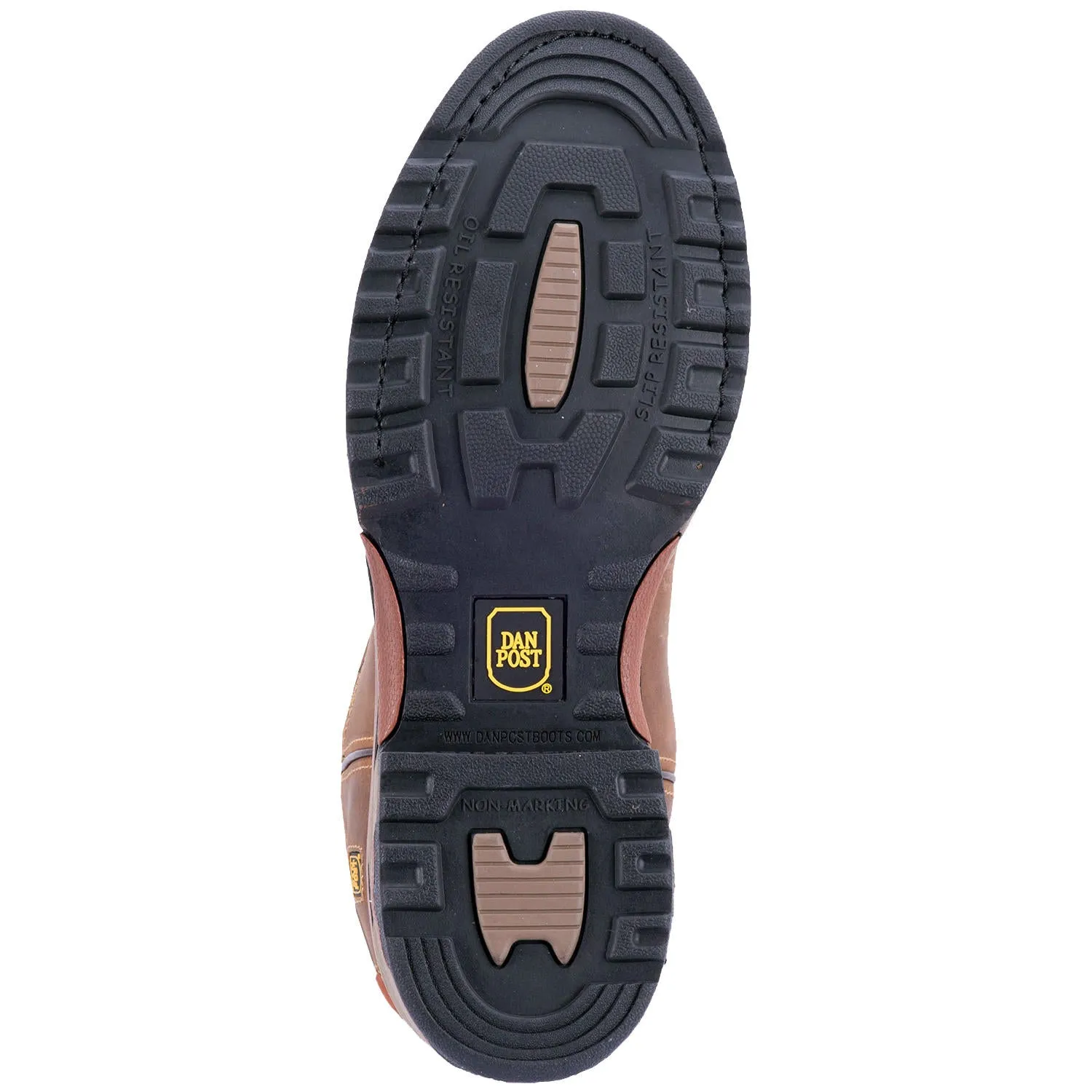 Dan Post DP69512 Men's 11" Journeyman Round Toe Composite Toe Work Boot