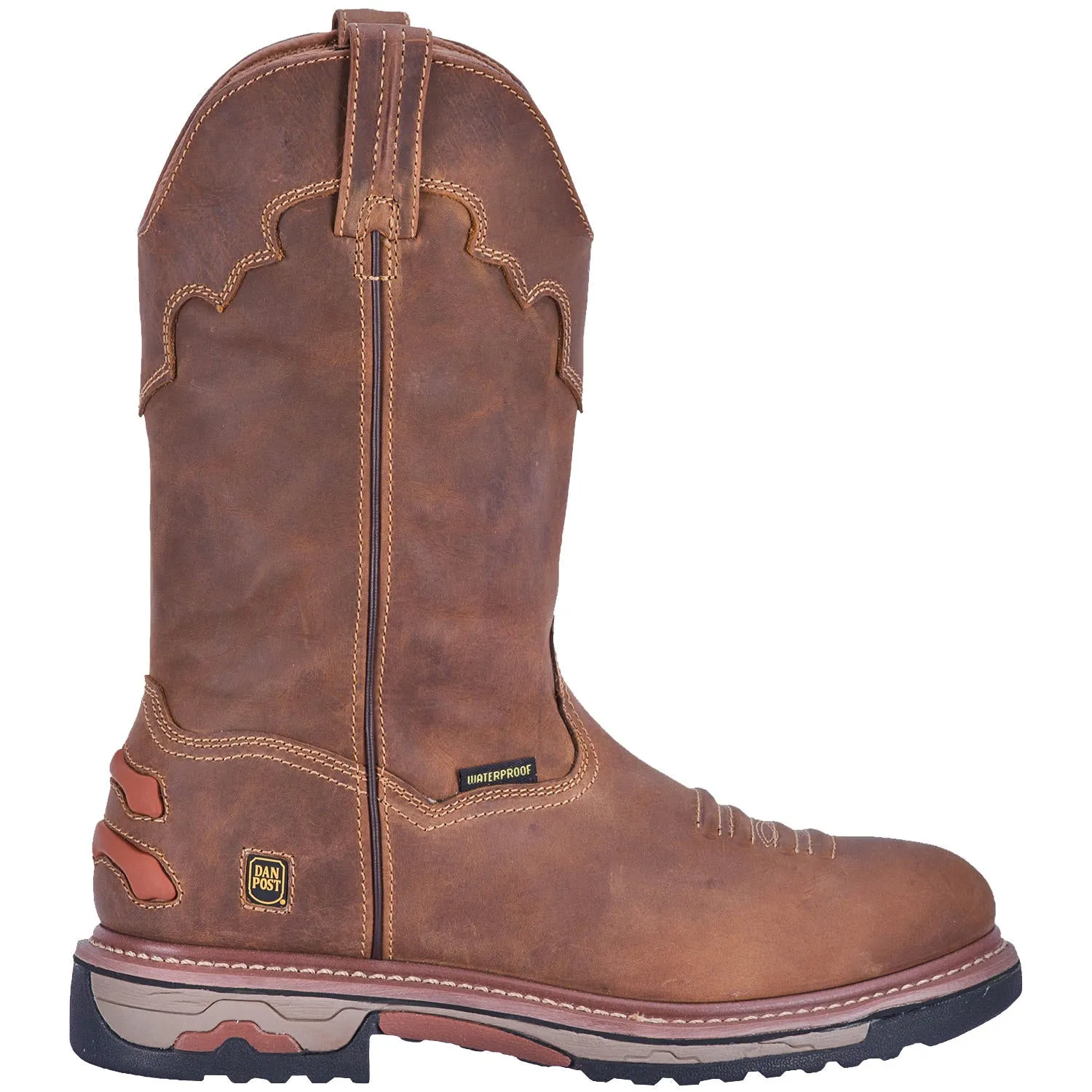 Dan Post DP69512 Men's 11" Journeyman Round Toe Composite Toe Work Boot