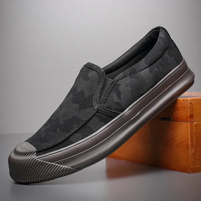 Fashion Camouflage Breathable Loafers Shoe
