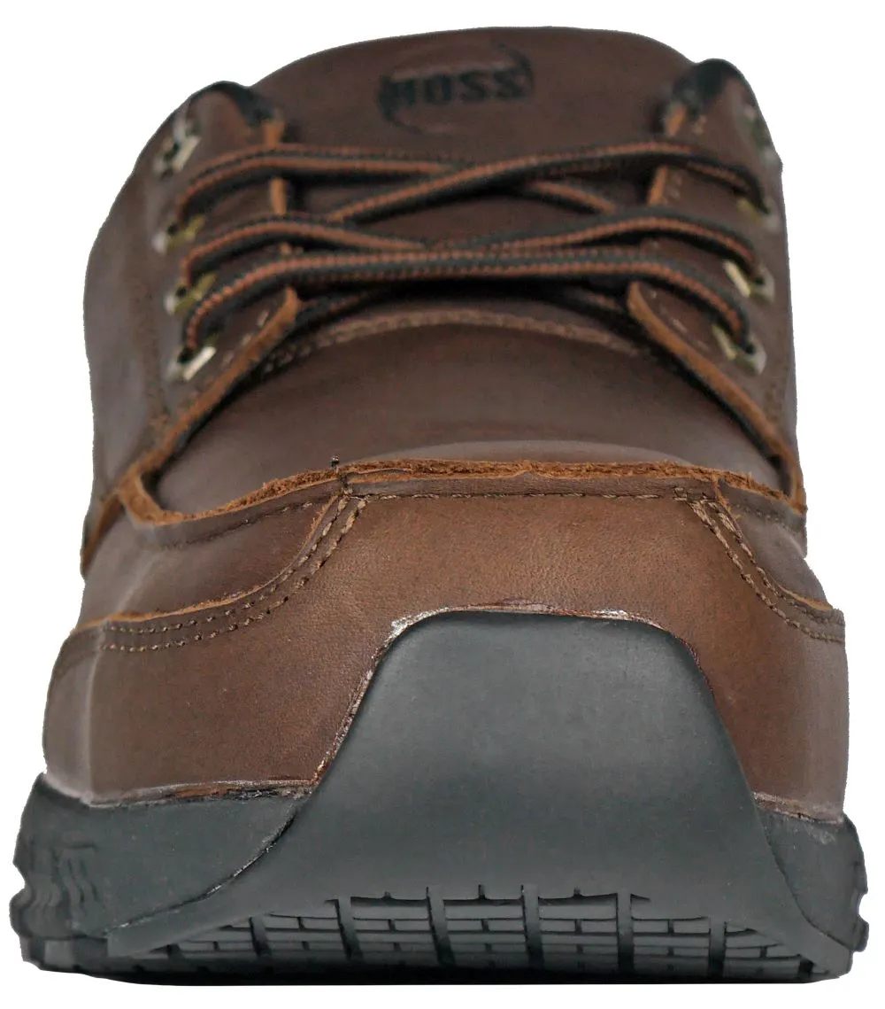 'Hoss Boot' Men's Stepper Ultra Lite SD Int. MetGuard Comp Toe - Brown