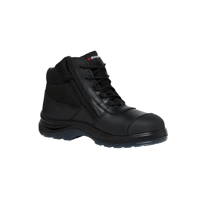 K27160 KingGee Men's Tradie ComfortMax Zip Sided Safety Boots