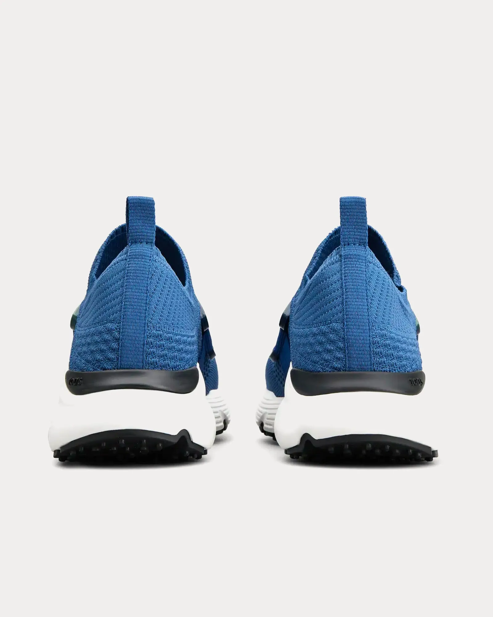 Kate Technical Fabric Blue Slip On Sneakers
