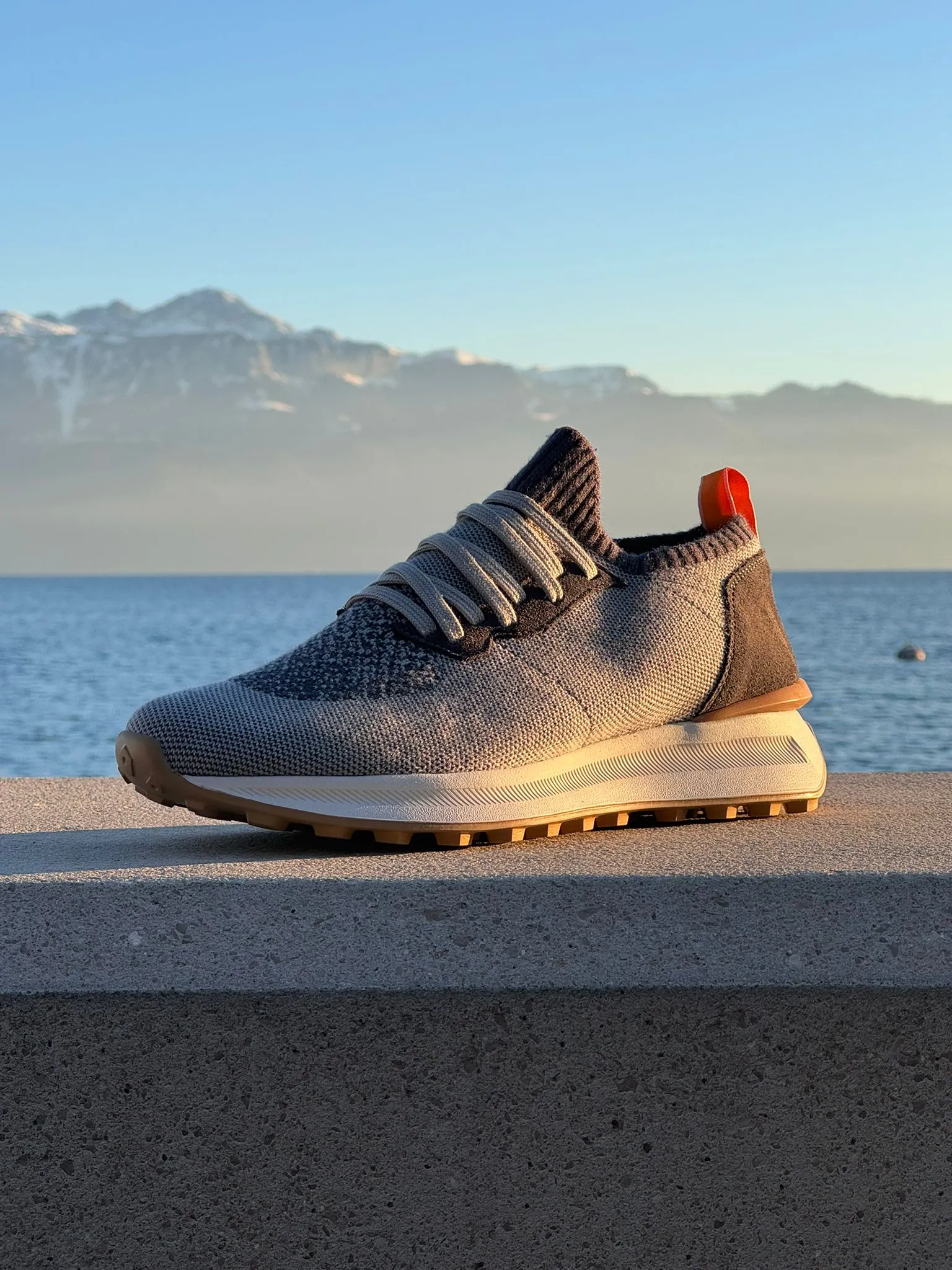 Knitted sneakers 002 - Light Grey