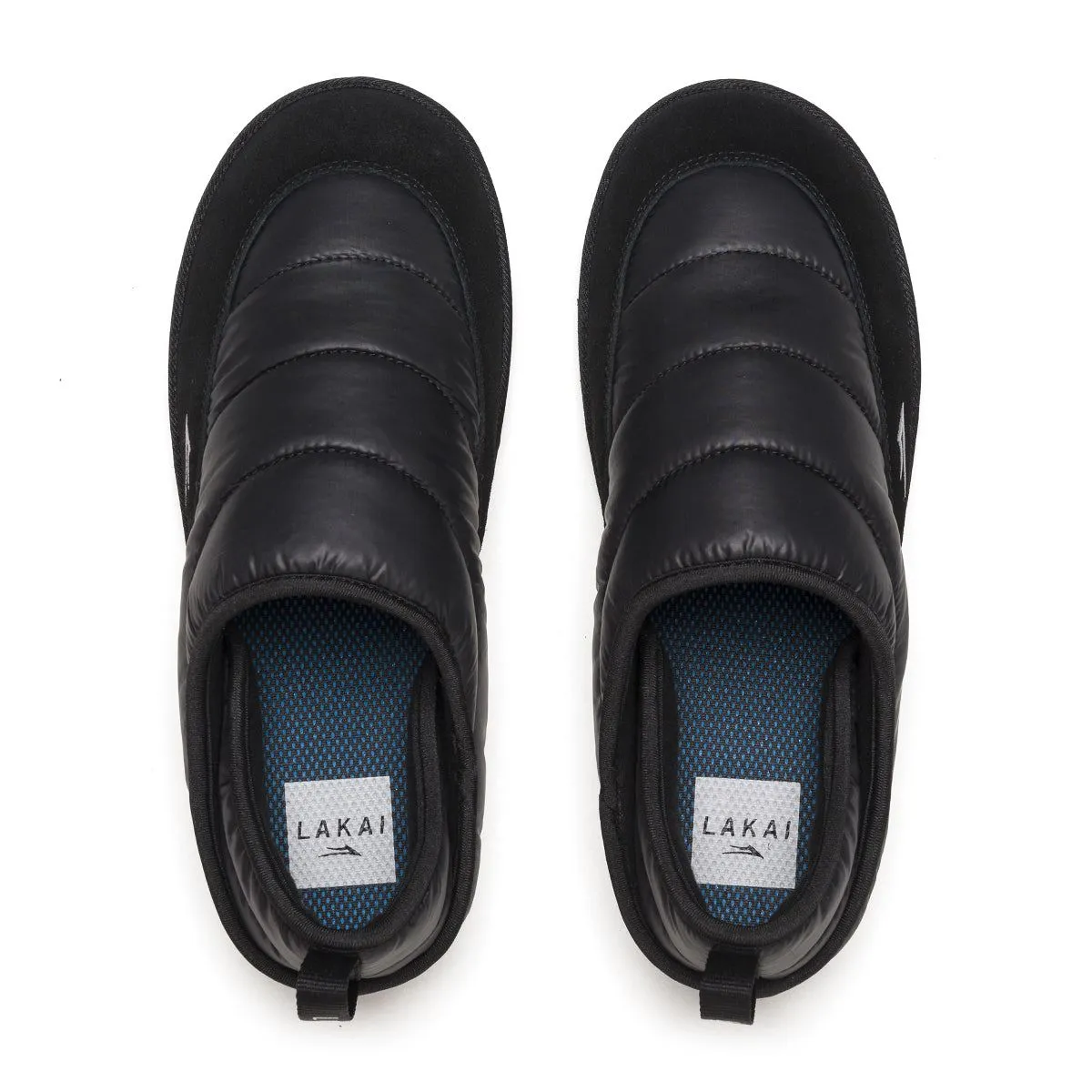 Lakai Owen Slippers Nylon Shoes - Black / Black