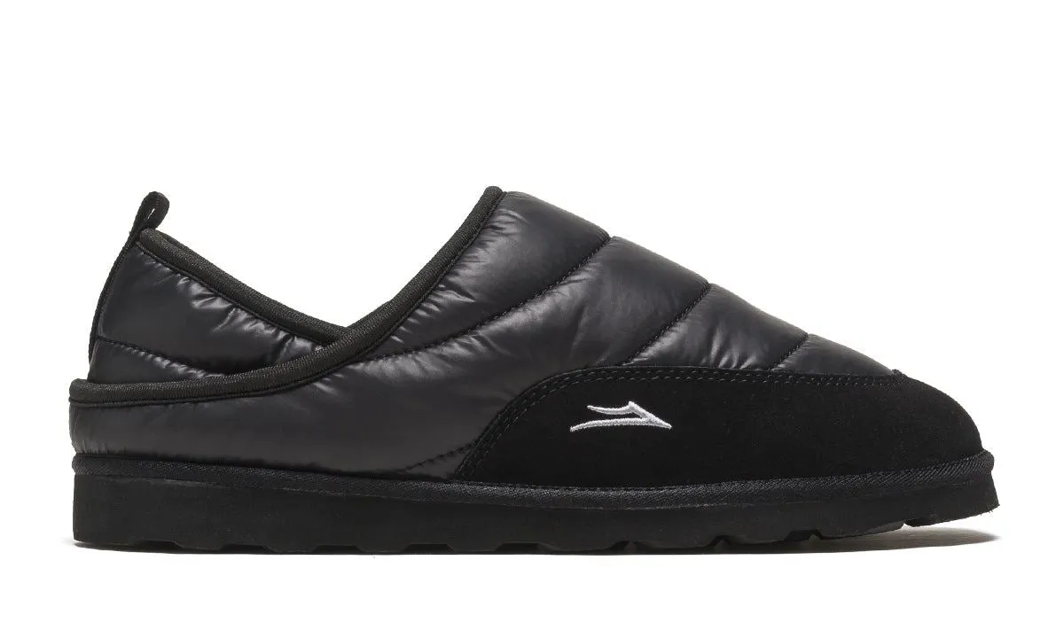 Lakai Owen Slippers Nylon Shoes - Black / Black