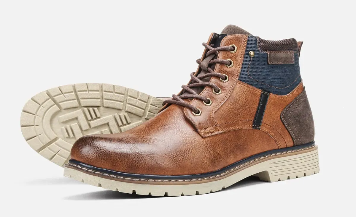 Mens Winter leather boots  Snow Shoes