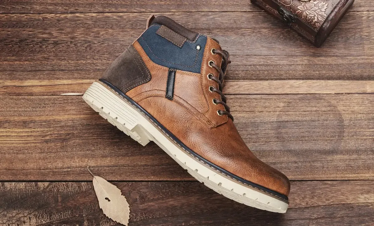 Mens Winter leather boots  Snow Shoes