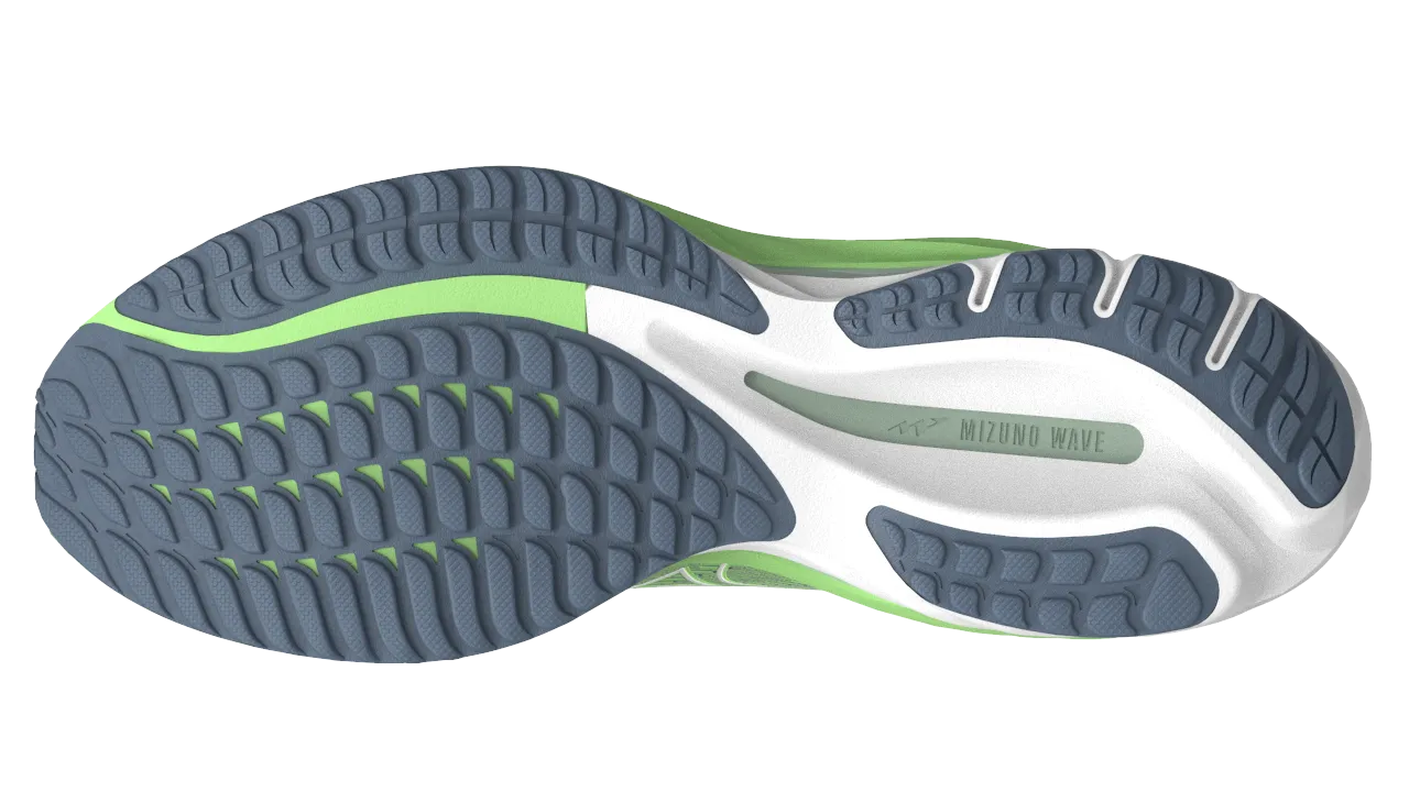 Mizuno Men's Wave Rider 26 - 909 C/White/China Blue