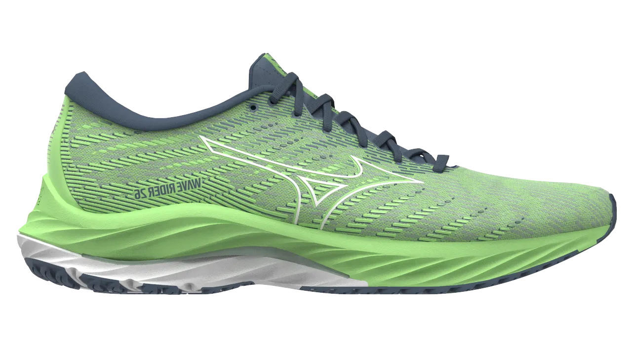 Mizuno Men's Wave Rider 26 - 909 C/White/China Blue