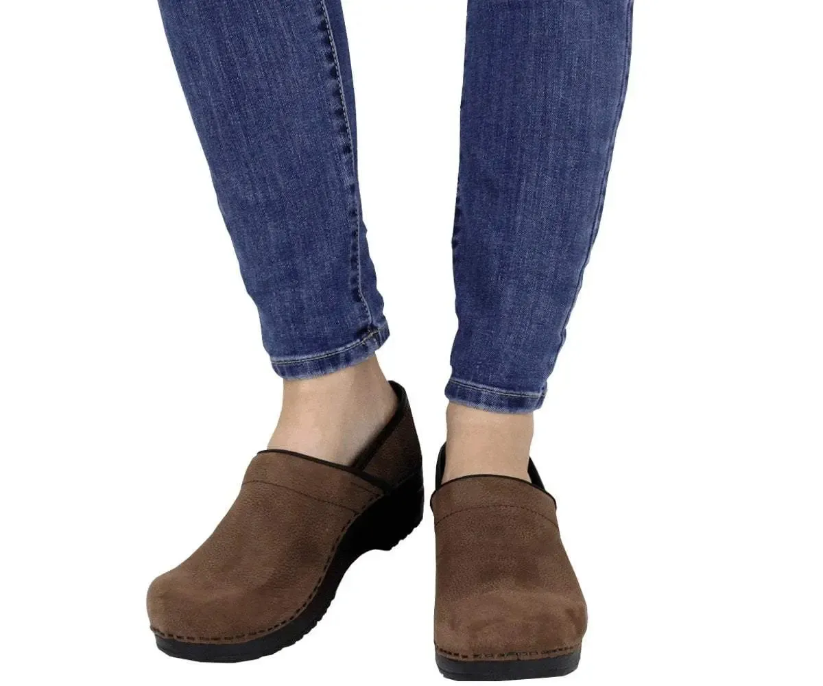 Sanita Women Textured Oil Slip-Resistant Medical Clog