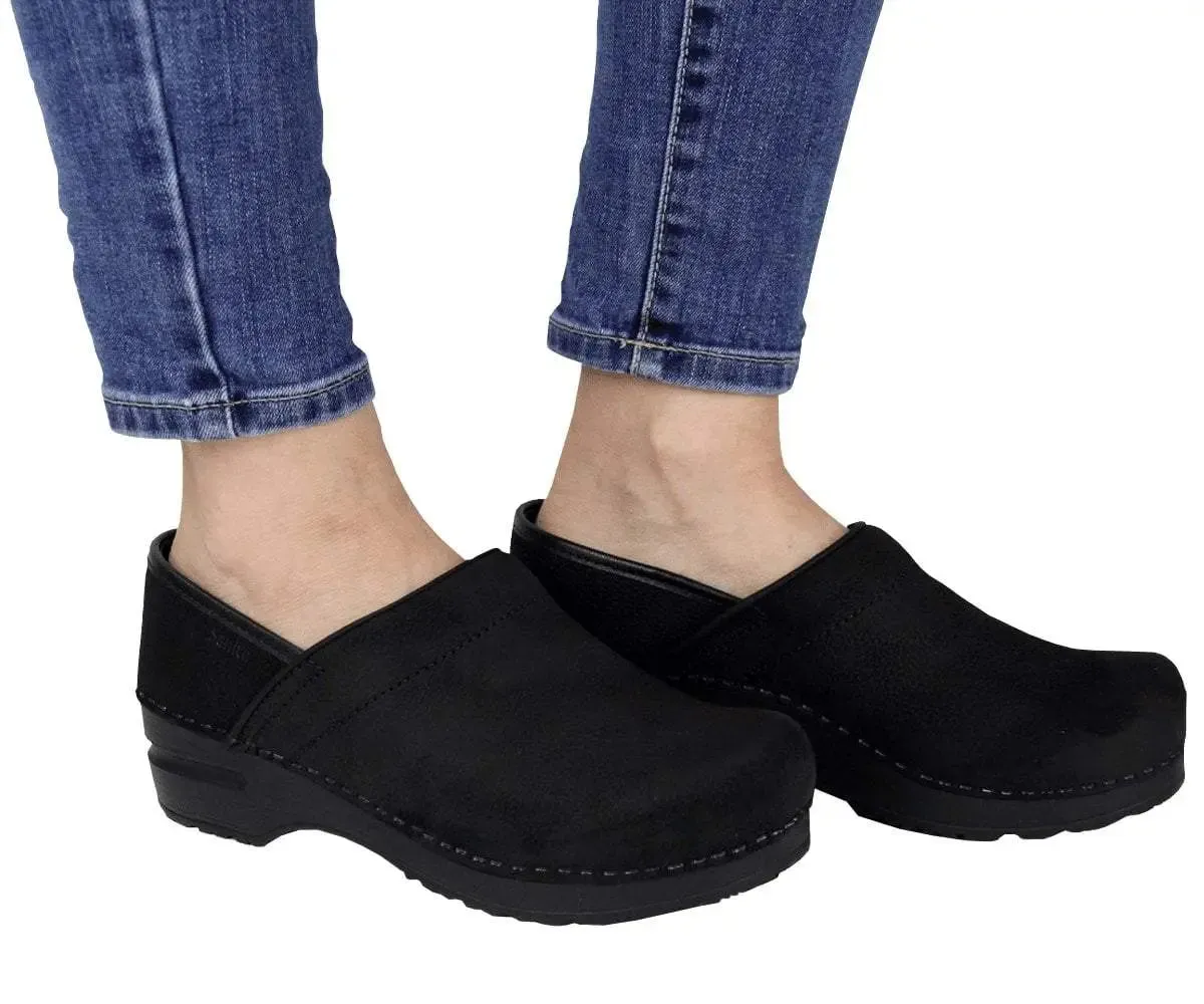 Sanita Women Textured Oil Slip-Resistant Medical Clog