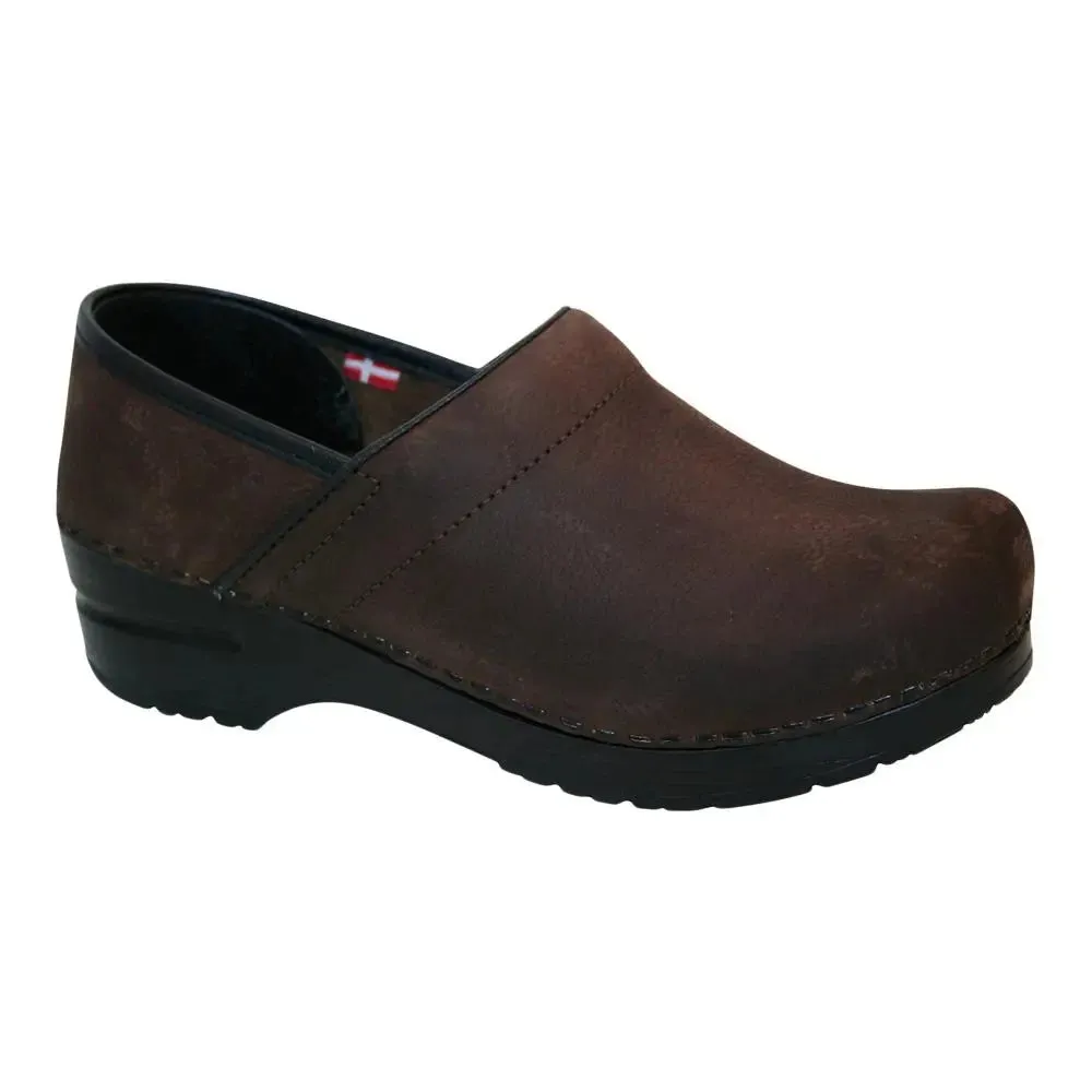 Sanita Women Textured Oil Slip-Resistant Medical Clog