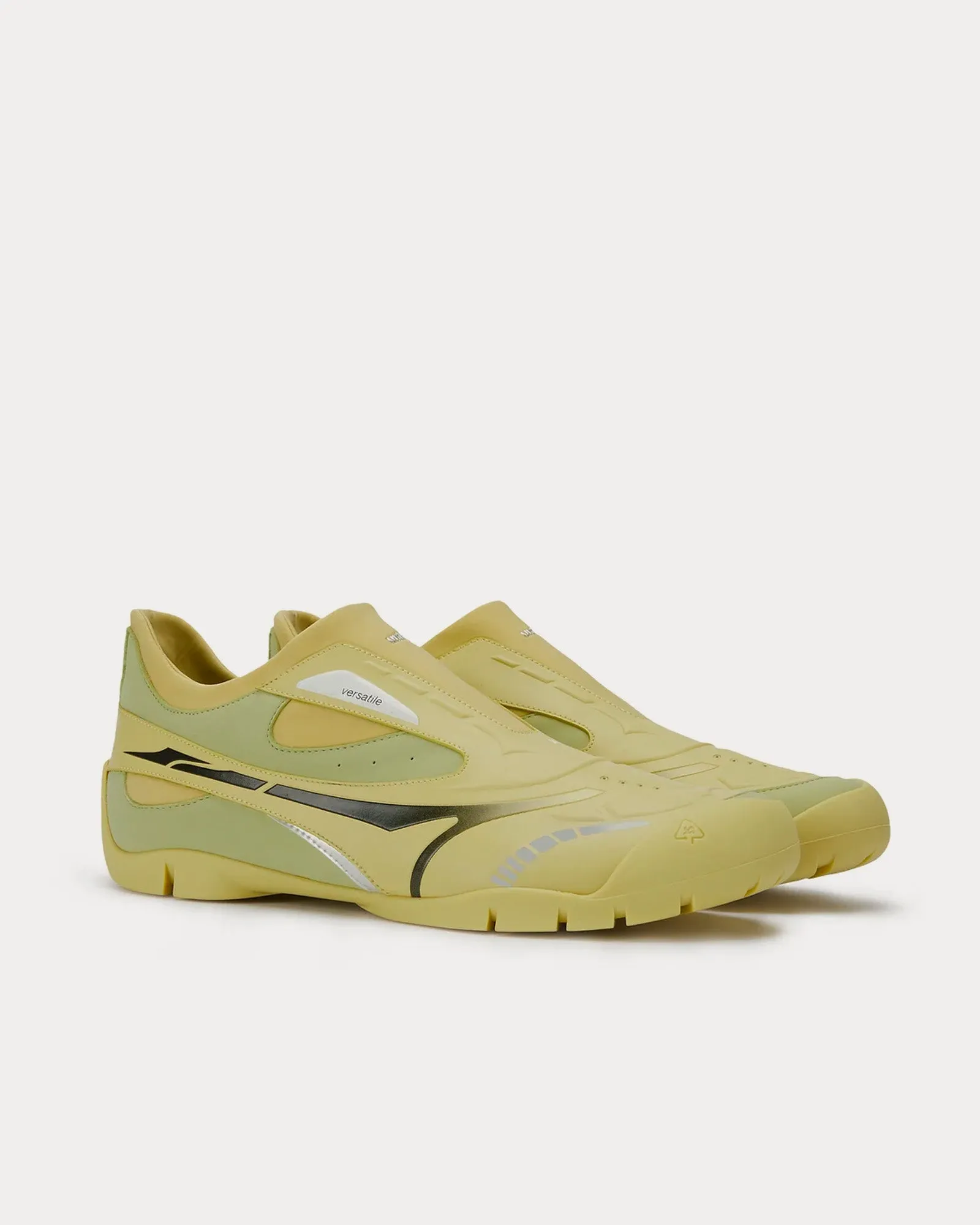 Swift Trek Yellow Slip On Sneakers