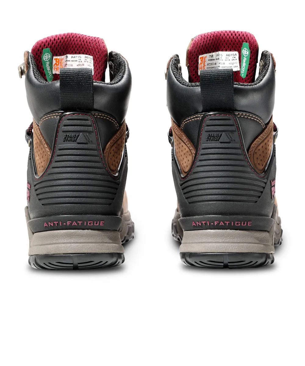 Timberland PRO Women's Hypercharge Composite Toe Work Boots - Brown