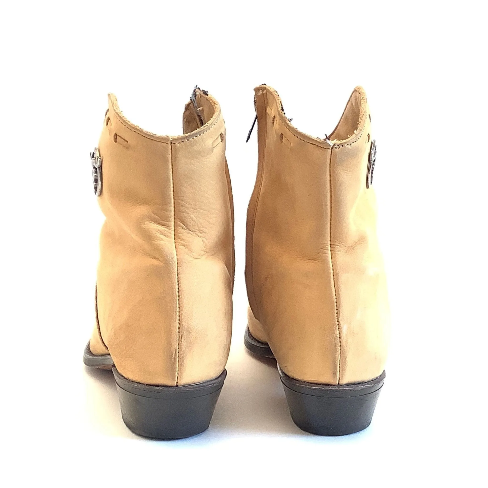 Vintage Cowboy Ankle Boots