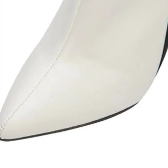 Women's Autumn/Winter PU Leather High-Heeled Ankle Boots