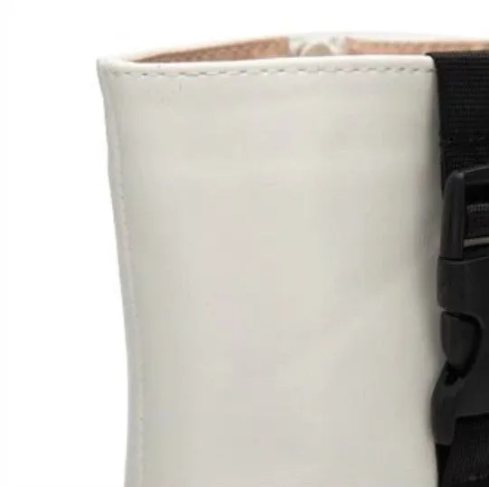 Women's Autumn/Winter PU Leather High-Heeled Ankle Boots