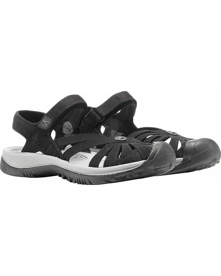 Women's Rose Sandal Black Neutral Gray