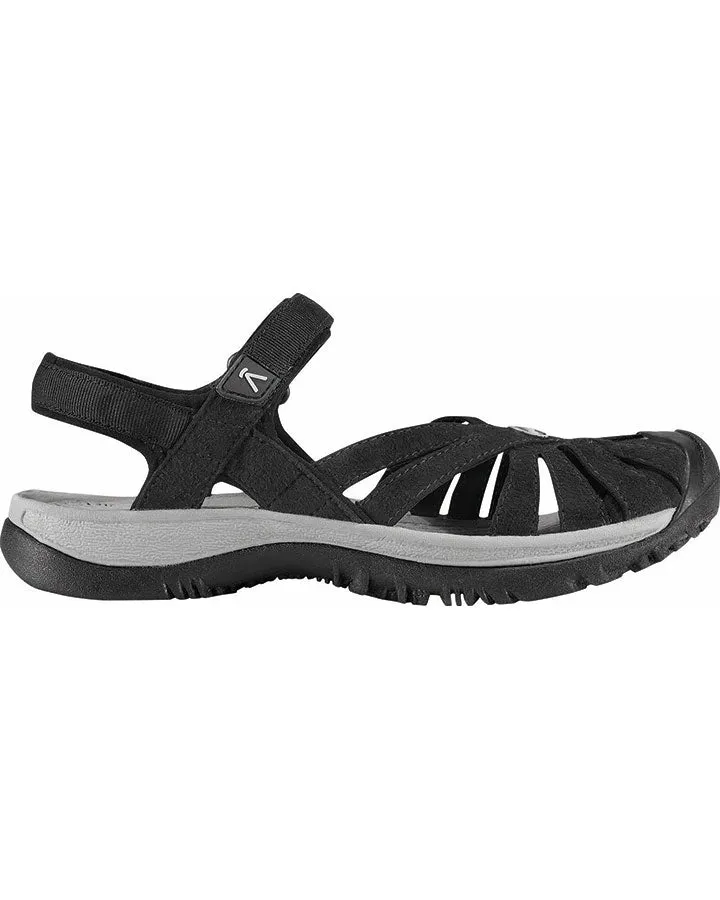 Women's Rose Sandal Black Neutral Gray