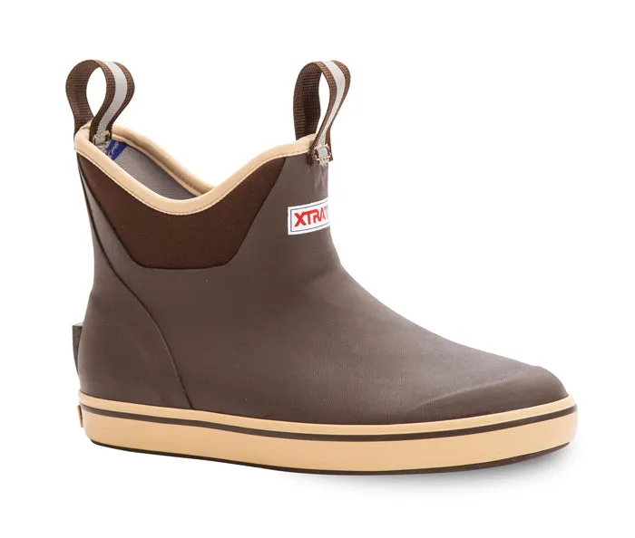 Womens Xtratuf 6 Inch Ankle Deck Boot Brown