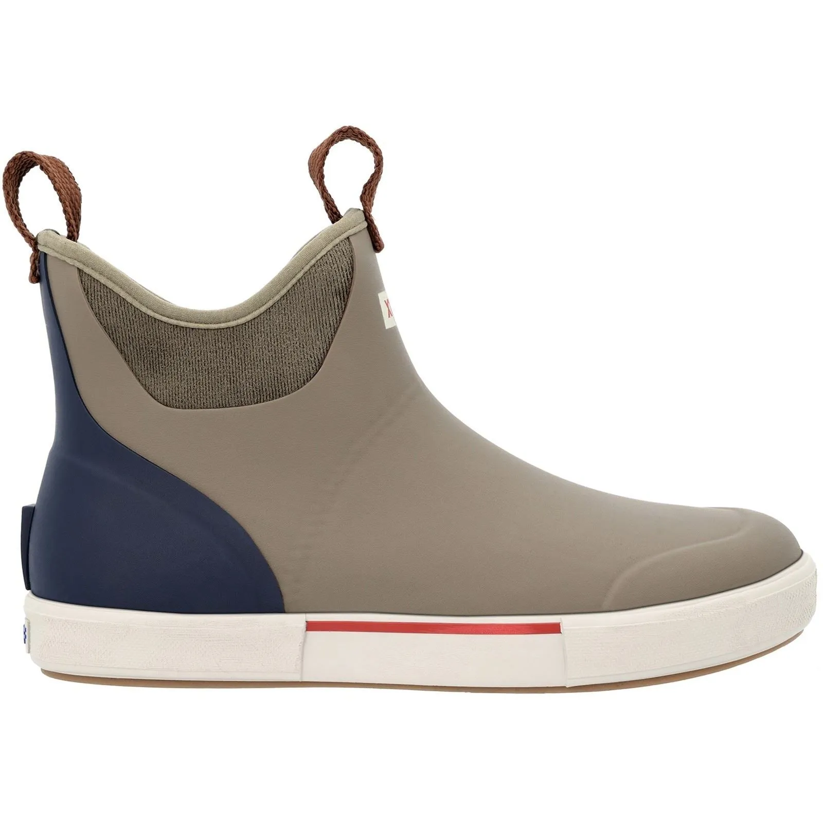 Xtratuf Ankle Deck Vintage Rubber Vintage Olive Wellington Boots
